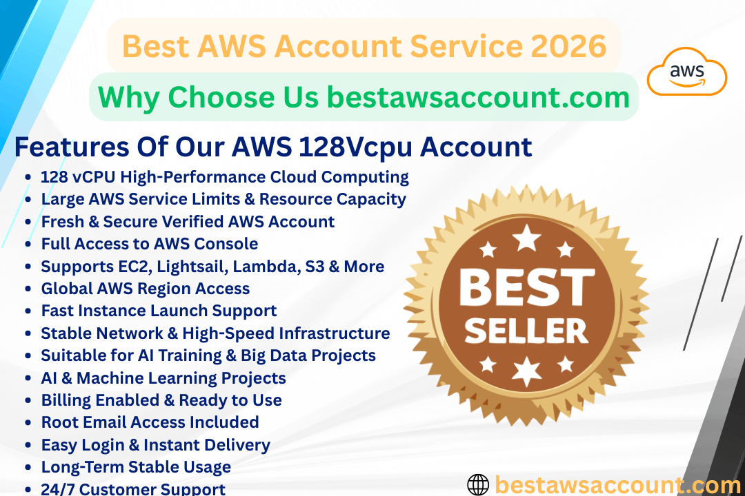 Buy AWS 128 vCPU Account buy aws 128 vcpu account
