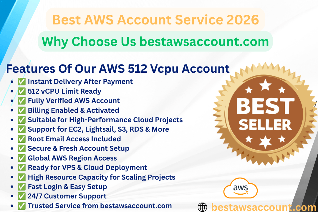 buy aws 512vcpu account