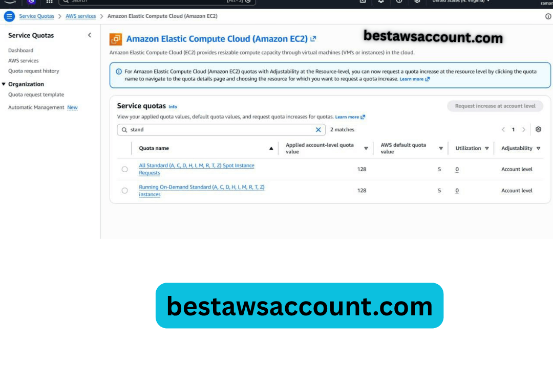 Buy AWS 128 vCPU Account buy aws 128 vcpu account