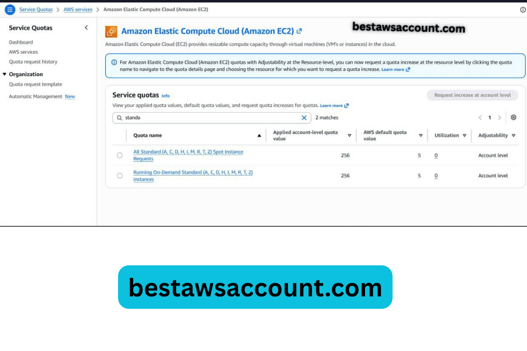 Buy 256 vCPU Account buy 256 vcpu account