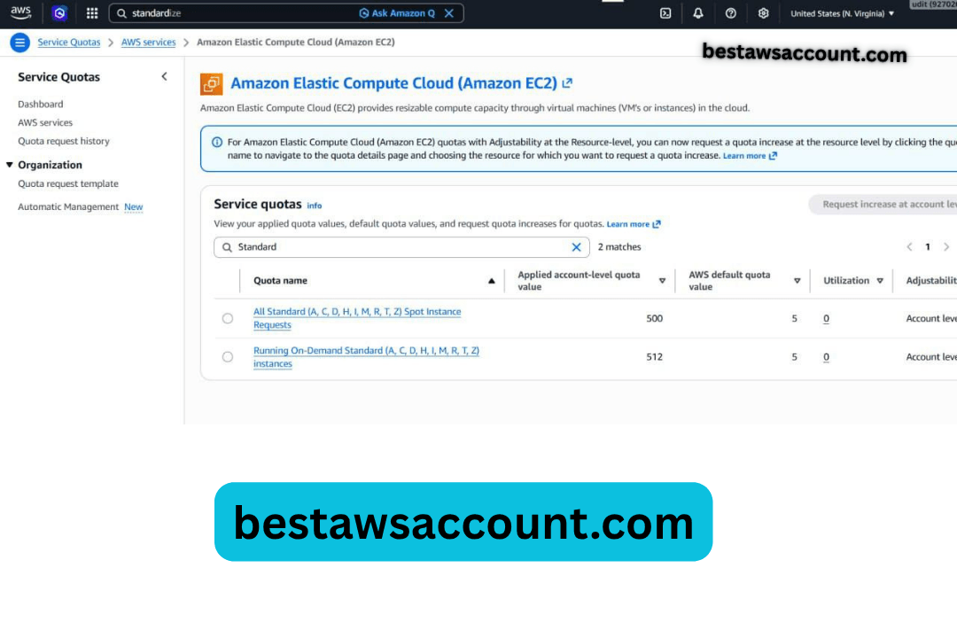  Buy AWS 512 vCPU Account